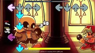 FNF Indie Cross [MOD] - Sansational (HARD)