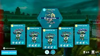 War Robots: The Samurai and the Ultimate 🐢  | New Robot SWORD & Ultimate Arthur Gameplay