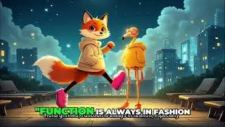 Fox and Flamingo: Fashion vs. Function | Critter Chronicles