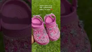 Follow my instagram @customedbyniy and click the link in bio to get your crocs customized❤️ #viral