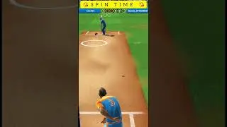 Cricket league spin bowling tricks #gaming #cricket #cricketleague #gameplay