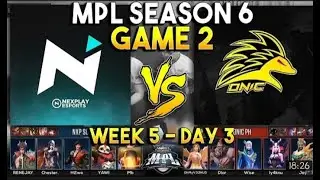 NEXPLAY SOLID vs ONIC PH MPL PH SEASON 6