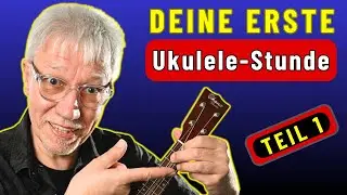 Der gro&szlig;e Ukulele-Einsteiger Workshop: Von 0 auf 5 Songs (Teil 1: Basics & Haltung)