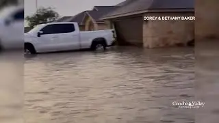 WATCH: Dramatic rescues in San Angelo unfold as floodwaters swallow streets
