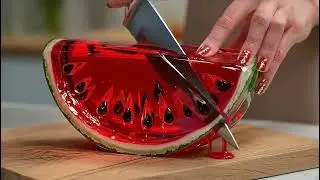 Asmr Video Fruit Cutting #asmr #amsrsounds #craft #aivideo #creative #satisfying #kidsvideo #reel