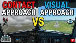 Contact versus Visual Approaches Easily Explained | IFR Procedures in Canada to pass the INRAT exam
