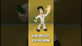 The King is Back! 🕺 Making Elvis Presley Clay Figurine | Alive in Clay