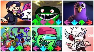 FNF Garten Of BanBan, FNF Jumbo Josh, FNF JungKook BTS, FNF Impostor, FNF Trake, FNF Rainbow Friends