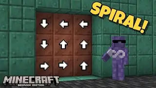 ЛУЧШАЯ СПИРАЛЬНАЯ ДВЕРЬ 3 на 3 для Minecraft Bedrock 1.21!