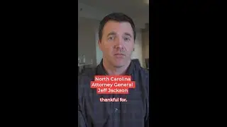North Carolina AG Jeff Jackson on what he's thankful for