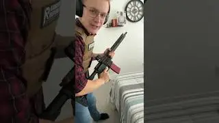 Shoot your AR-15 *INSIDE* your HOME with Mantis Blackbeard X #gun #tactical #fullautofriday