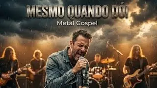 Mesmo Quando Dói | Metal Gospel Inspirador • Rock Cristão de Fé e Superação • Louvor em Meio à Dor