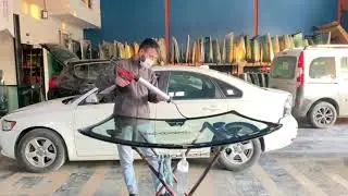 Oto cam ön cam değişimi nasıl yapılır - VOLVO windshield replacement