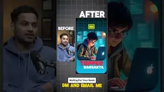 Before vs After Video Editing 🎬 | Podcast Transformation 🔥