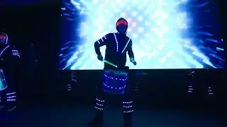 Mighty Fine Events - Blaze LED Drummers - Radio Time Soap Awards