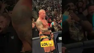 Randy Orton's reaction after drinking Prime at WWE Backlash #wwe #randyorton #prime