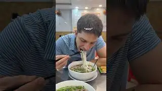 latino trying pho for the first time🍜 #vietnamesefood #pho #tastetest