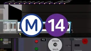 PMD v.2.2 | Ligne 14 Mairie de Saint-Ouen → Olympiades | MP14.