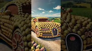 Fruit cars #ai #midjourney #art #cars