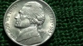 UNBELIEVABLE 1938 D Jefferson Nickel found COIN ROLL HUNTING - THE FIRST JEFFERSON NICKEL