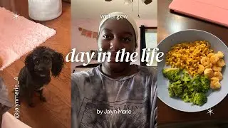spend the day with me: cleaning, schoolwork, cooking, and shopping