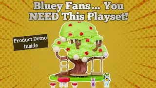 Bluey&rsquo;s Treehouse Playset Is FULL of Surprises! 😱🌳 (Must-See!)