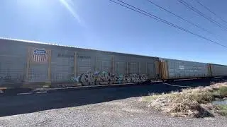 BNSF # 7720 - NB - All Auto Train Empty Cars