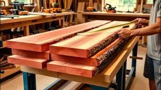 Pure Woodworking Magic! Transforming an Ordinary Wood into an Incredible Artistic Creation