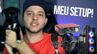 MEU SETUP! TUDO QUE USO PARA STREAM, JOGAR, GRAVAR, E EDITAR!