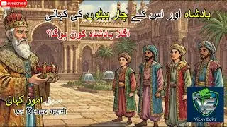 Badsha aur is k beto ki Azmaish ka Qissa | सबक़ आमोज़ कहानी |Purane Qisse| Cotton Heart Stories
