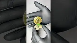 Bitcoin Epoxy Resin Night Light