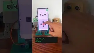 Opensource biped smart robot with your phone  device #OttoDIY #3DPrint #ai #samsung #android #iphone