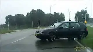 Asociaal rijgedrag - Bijna ongeluk