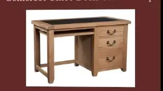 Somerset Office Desk Ukfr Pu Top