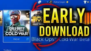 HOW TO DOWNLOAD CALL OF DUTY BLACK OPS COLD WAR BETA  EARLY! (Ps4 Only)