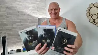 Распаковка Resident Evil Village для PS5 + ПОДАРОК