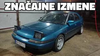 PAR IZMENA ZA BOLJI KVALITET VOŽNJE *Mazda 323f*