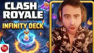 Infinity Deck Battle tips & tricks  clash royale  #clashroyale #mobilegaming #shortslive