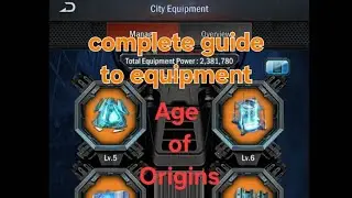 Age of Origins полное руководство по снаряжению