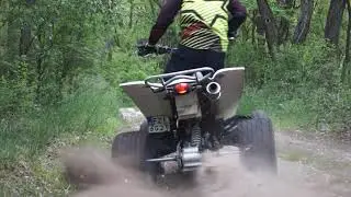 Yamaha Raptor 660 - Bandzior in action