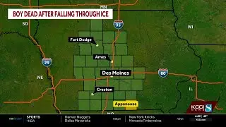 Sheriff: 8-year-old Iowa boy who fell through ice has died
