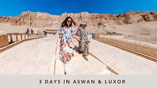 OUR FIRST HOT AIR BALLOON IN VALLEY OF THE KINGS! // EGYPT VLOG PART 2