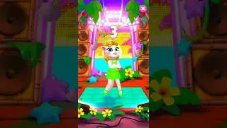 My Talking Angela 2 Dance Party! Watch Her Epic Moves #shorts #trending #viral #mytalkingangela2