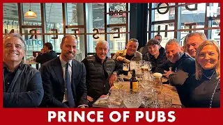 PRINCE OF PUBS! Will meets fellow Aston Villa fans | HELLO!