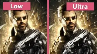 Deus Ex: Mankind Divided &ndash; PC Low vs. Medium vs. High vs. Ultra PC Graphics Comparison @1080p