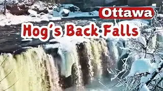 Discover Ottawa&rsquo;s Little Niagara | Winter Magic at Hog&rsquo;s Back Falls
