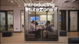 Installation of our MuteZone 4 Person Privacy Pod Phone Booth.