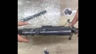 M4 uzun namlu boncuk atan oyuncak kutu açılışı ve kurulumu Adım adım montaj #asmr #toys #satisfying 