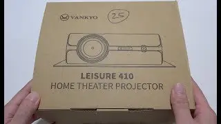 VANKYO Leisure 410 Portable Projector Unboxing