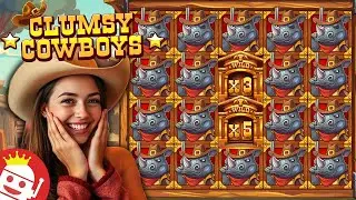 ПРОВЕРИЛ НОВЫЙ СЛОТ CLUMSY COWBOYS